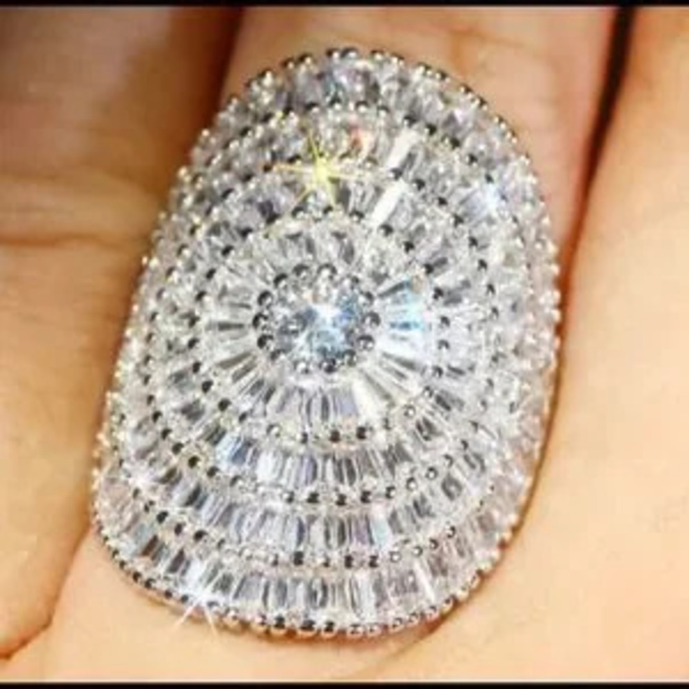 New Baguette Round Diamond Ring multiple?sizes